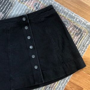 Madewell button down skirt